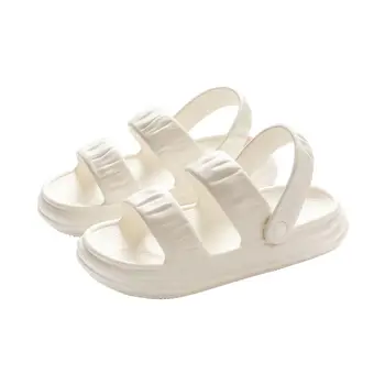 Papuče ženy 2022 EVA materiálu šliapať na výkalov hrubé dno zvýšené non-slip priedušná dezodorant papuče domov