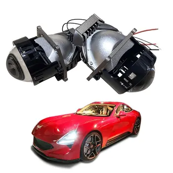 pre Ferrari F48 2021 2022 palcov Bi objektív 12V 5500k Auto Projektor Svetlometu Auto Svetlometu Retrofit