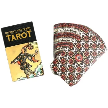 Radiant Múdry Duch, Tarot Karty Oracle Karty Tarot Paluby s Guidebook Astrológia Mačka, Doskové Hry