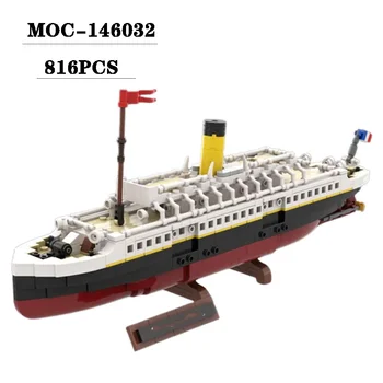 Stavebným MOC-146032 Loď Spojov Model 816PCS Dospelých a Detí Puzzle Vzdelávania Narodeniny, Vianočné Hračky Darček Ozdoby
