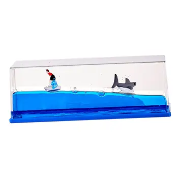 Tekutiny Fľaša Deti Činnosť Obývacia Izba Zvierat Dekoratívne pre Shark Boy