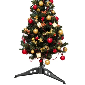 Vianočný Stromček Základný Stojan Plastové Plastové Nohy Statívu 12 cm Trojuholníkové Bielej Spodnej časti Plastového Rámu