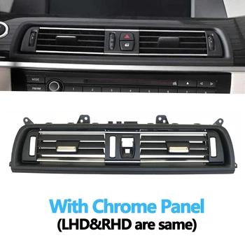 Á Black Panel Centrálna klimatizácia Ventilačné Mriežky, Kompletné Zostavy pre BMW Série 5 F10 F11 F18 64229209136