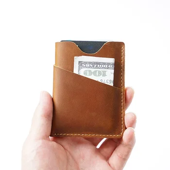 Ženy, Muži Malé Príležitostné Mini Mince Peniaze ID vizitku Skladovanie Kabelku Prípadoch Retro pravej Kože Kreditnej Karty Držiteľ Peňaženky Taška